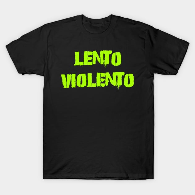 T shirt violento deals
